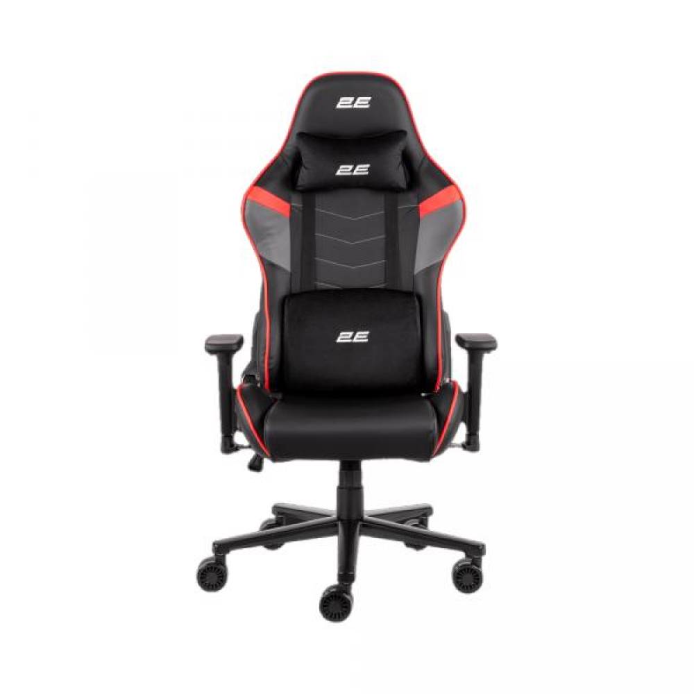 Oʻyin kreslosi 2E Gaming Bushido II, qora-qizil