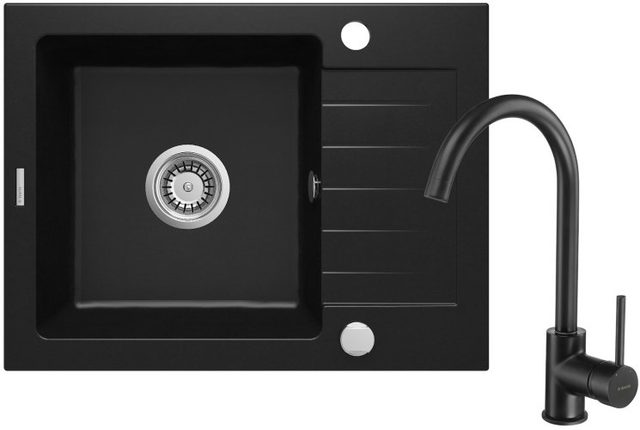 Smesitelli moyka Deante Zorba, ZQZ_N11A + BEU_B62M, qora nero