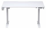 Компьютерный стол с электроприводом AndaSeat Xtreme 140 см, белый