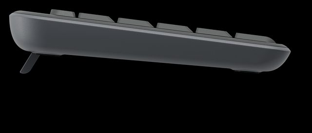 Беспроводная клавиатура Logitech K250, графитовый — Фото 3