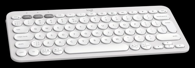 Simsiz klaviatura Logitech Pebble Keys 2 K380s, oq — Surat 4