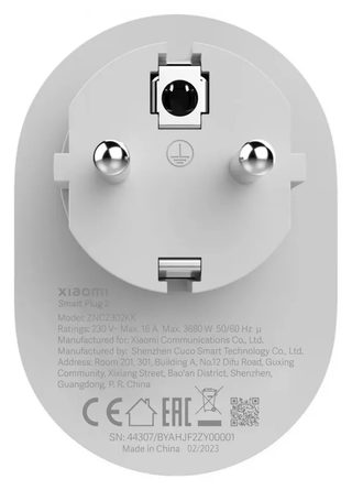 Умная розетка Xiaomi Smart Plug 2, розовый — фото 3