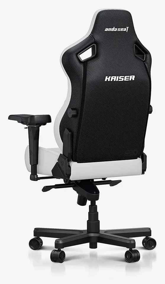 Игровое кресло AndaSeat Kaiser 4 L, белый — Фото 3