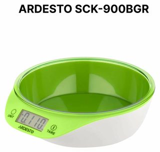 Кухонные весы Ardesto SCK-900BGR, зелёный