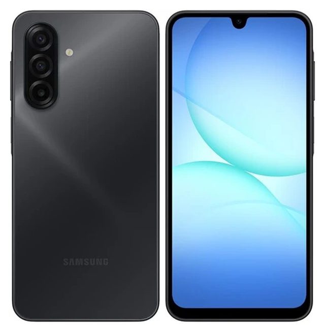 Смартфон Samsung Galaxy A17 6/128 ГБ, чёрный — Фото 2