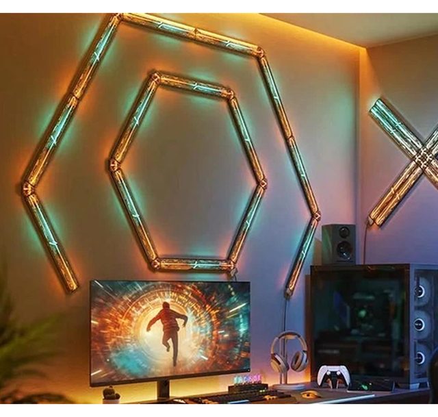 Набор подсветки Govee Gaming Wall Light H6063, набор расширения, фиолетовый — Фото 6