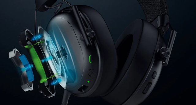 Simsiz oʻyin garniturasi Razer BlackShark V3, qora — Surat 8