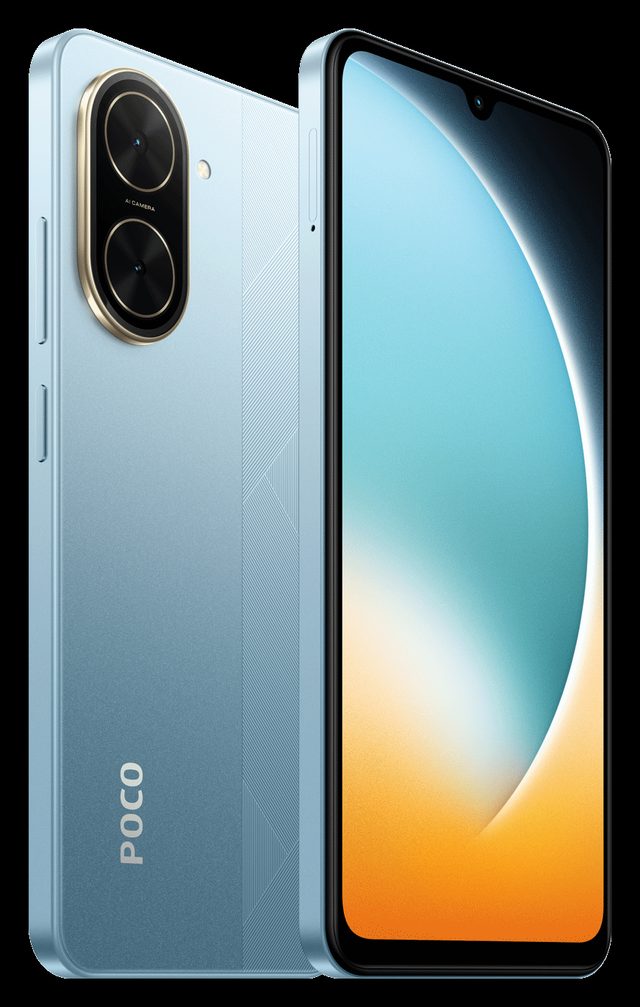 Smartfon POCO C71 4/64 GB, koʻk
