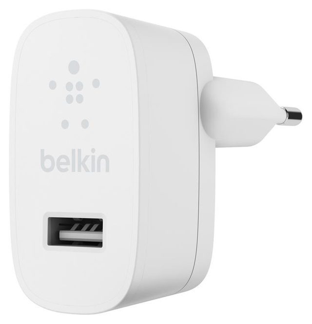 Зарядное устройство Belkin BoostCharge USB-A 12W, белый — Фото 2