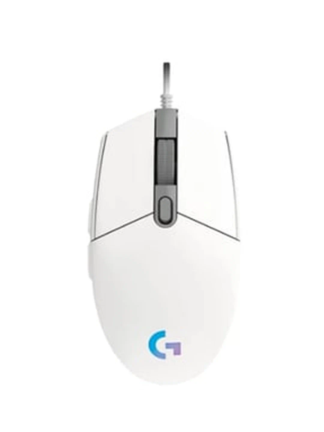 Oʻyin sichqonchasi Logitech G203 Lightsync, oq
