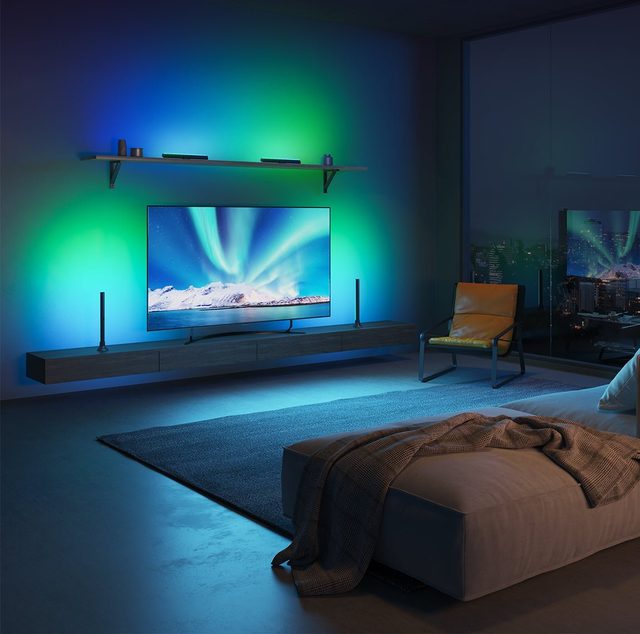 Световые стойки Govee H6046 RGBIC TV Light Bars для ТВ 45–70″, чёрные — Фото 3