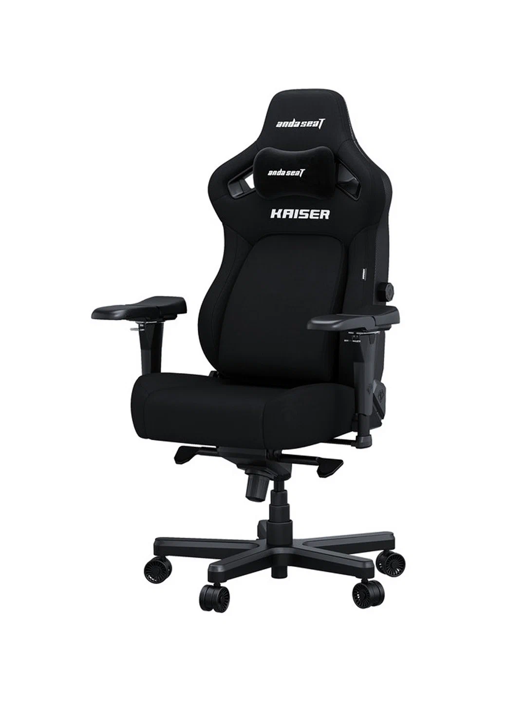 Игровое кресло AndaSeat Kaiser 4 L, чёрный, ткань