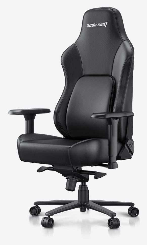 Oʻyin kreslolari AndaSeat Phantom 4 Pro, 3D-Armrests, qora, eko-teri