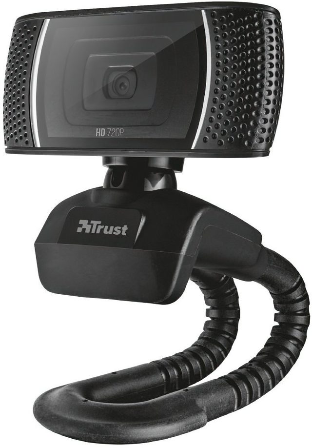 Veb-kamera Trust Trino HD, qora — Surat 6