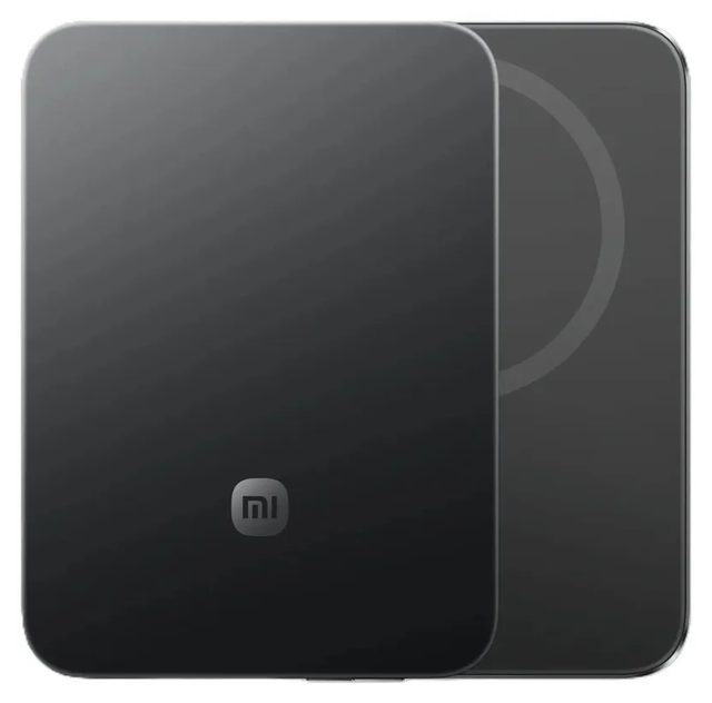 Внешний аккумулятор Xiaomi UltraThin Magnetic Power Bank 5000 15W, чёрный