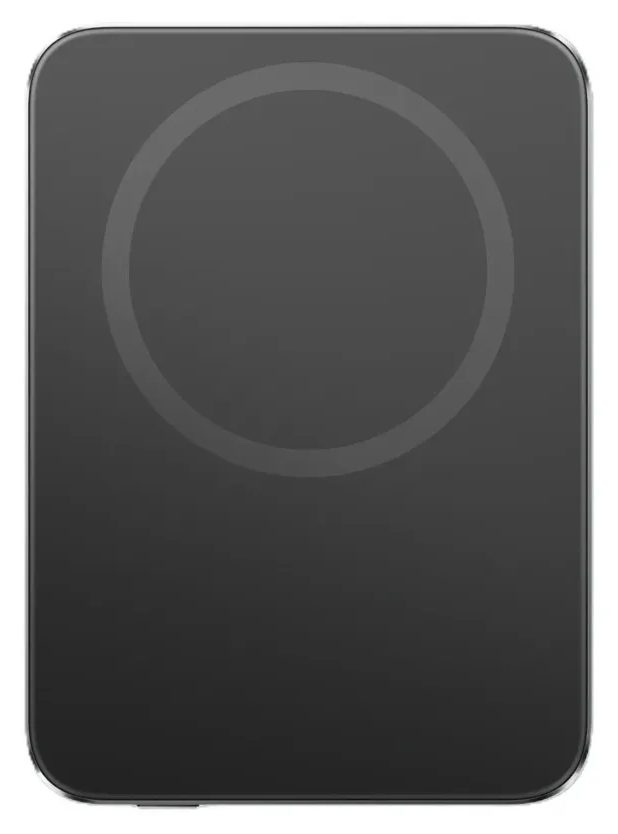 Внешний аккумулятор Xiaomi UltraThin Magnetic Power Bank 5000 15W, чёрный — Фото 4