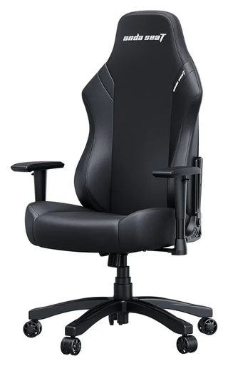 Oʻyin kreslosi AndaSeat Luna Pro, qora, sunʼiy charm