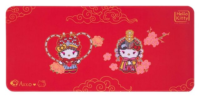 Sichqoncha uchun gilamcha Akko Hello Kitty Peking Opera A