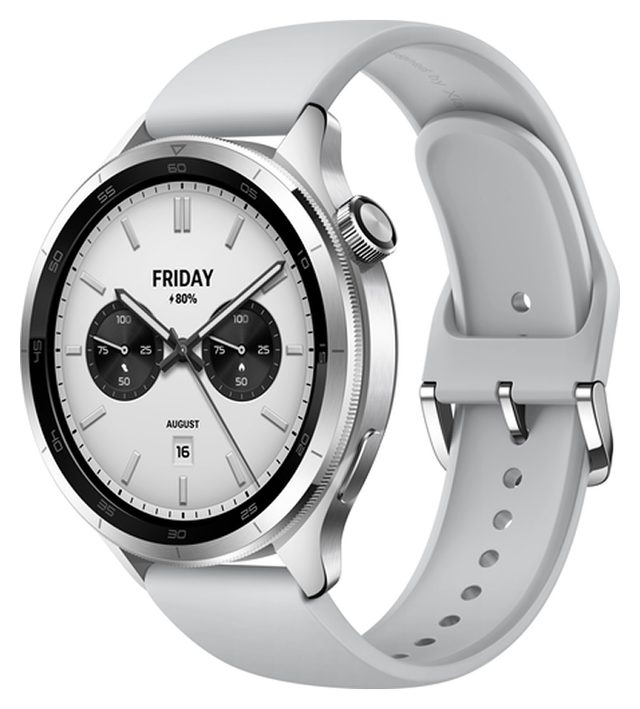Смарт-часы Xiaomi Watch S4 47mm, серебристый