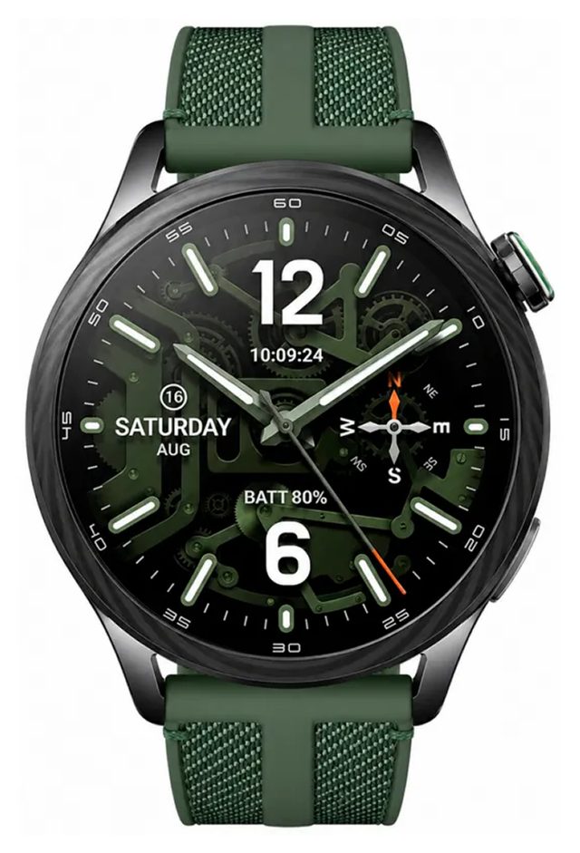 Смарт-часы Xiaomi Watch S5 46mm, зелёный — Фото 3