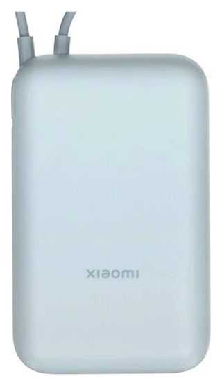 Внешний аккумулятор Xiaomi 10000 мА·ч Integrated Cable, синий