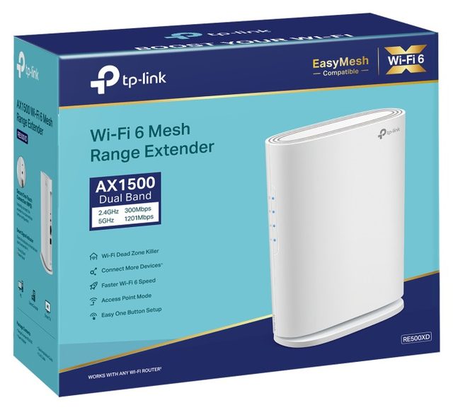 Усилитель Wi-Fi сигнала TP-Link RE500XD — Фото 5