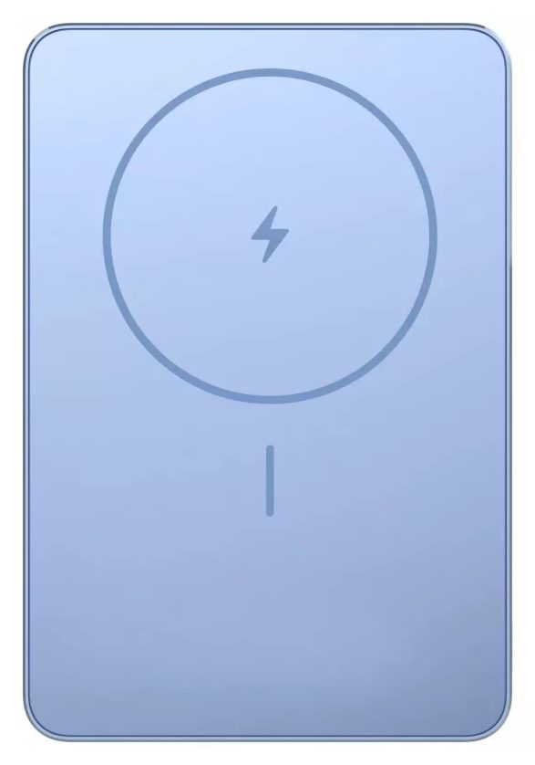 Внешний аккумулятор Xiaomi Super Slim Magnetic Power Bank 5000, синий