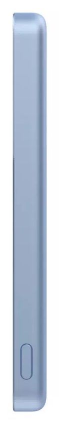 Внешний аккумулятор Xiaomi Super Slim Magnetic Power Bank 5000, синий — Фото 4