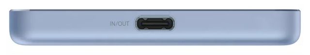Внешний аккумулятор Xiaomi Super Slim Magnetic Power Bank 5000, синий — Фото 5