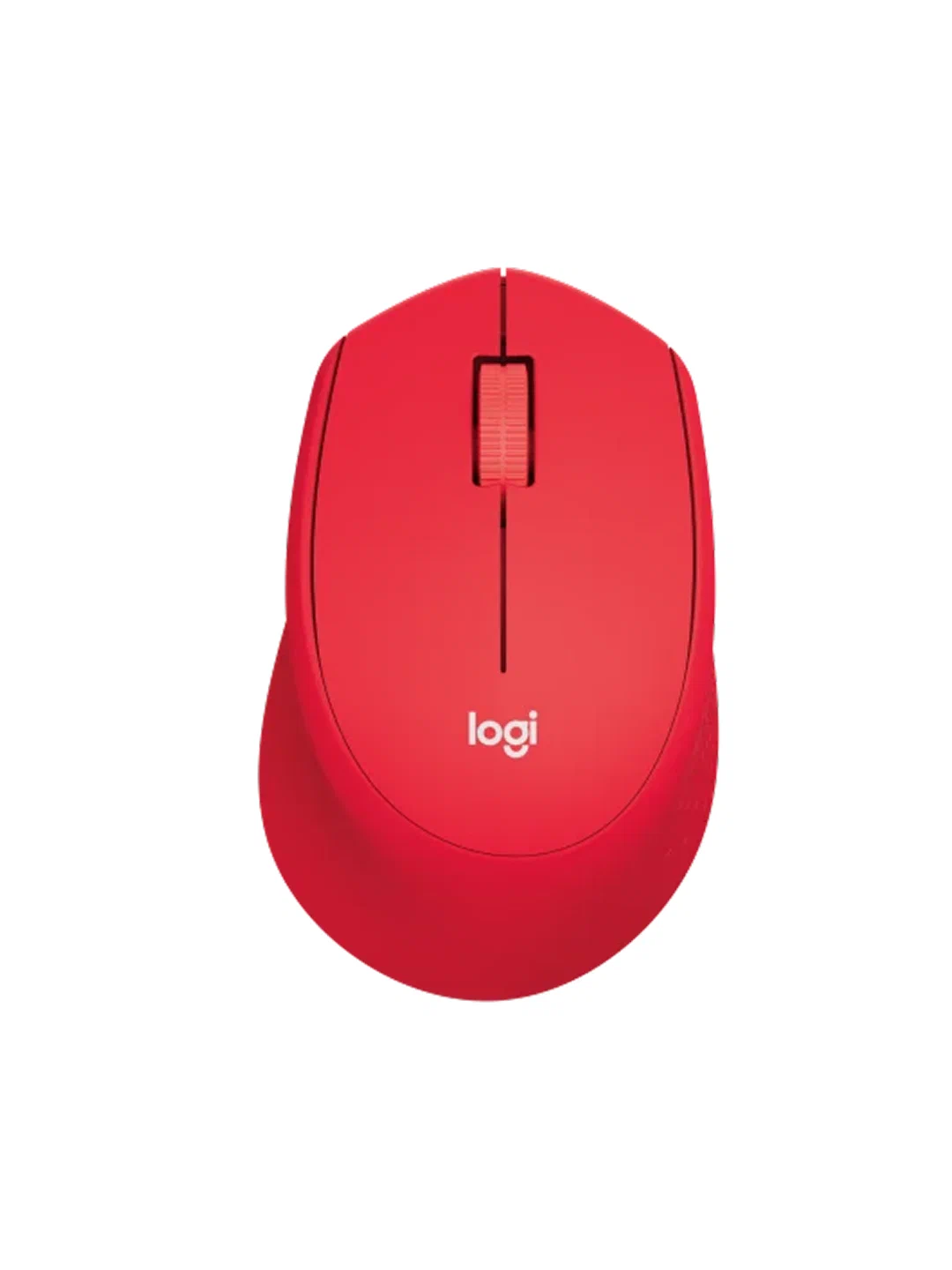 Беспроводная мышь Logitech M330 Silent Plus, красный