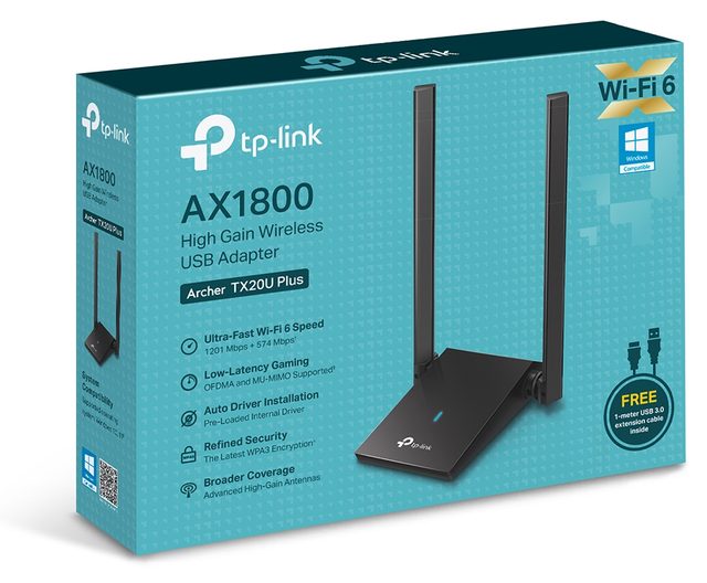 USB Wi-Fi adapter TP-Link Archer TX20U Plus — Surat 5