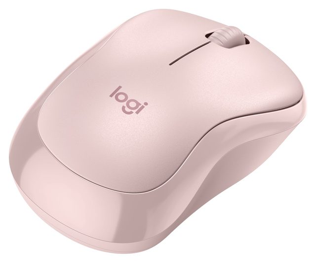 Беспроводная мышь Logitech M240 Silent, розовый — Фото 2