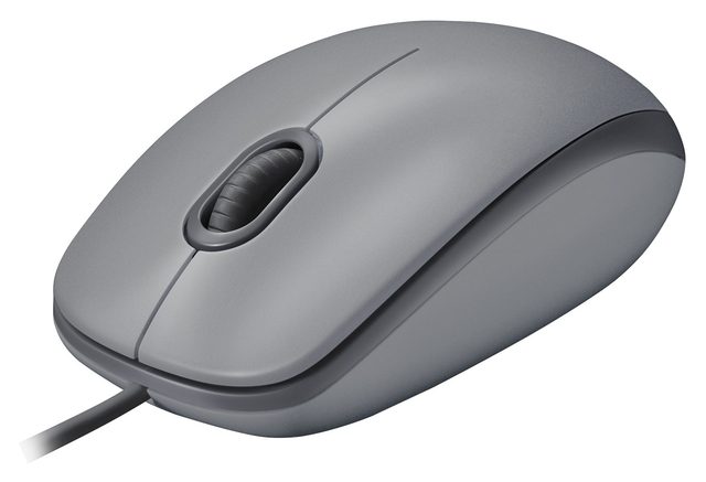 Мышь Logitech M110 Silent, серый — Фото 3