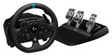 Игровой руль с педалями Logitech G923 для ПК и Xbox, чёрный