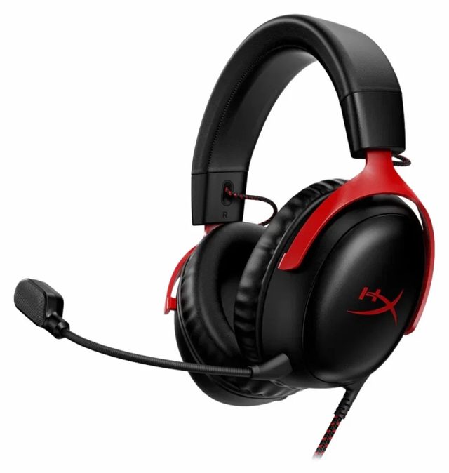Oʻyin garniturasi HyperX Cloud III, qizil