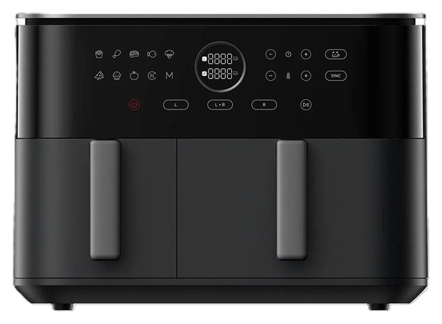 Аэрогриль Xiaomi Dual Zone Air Fryer 10L, чёрный