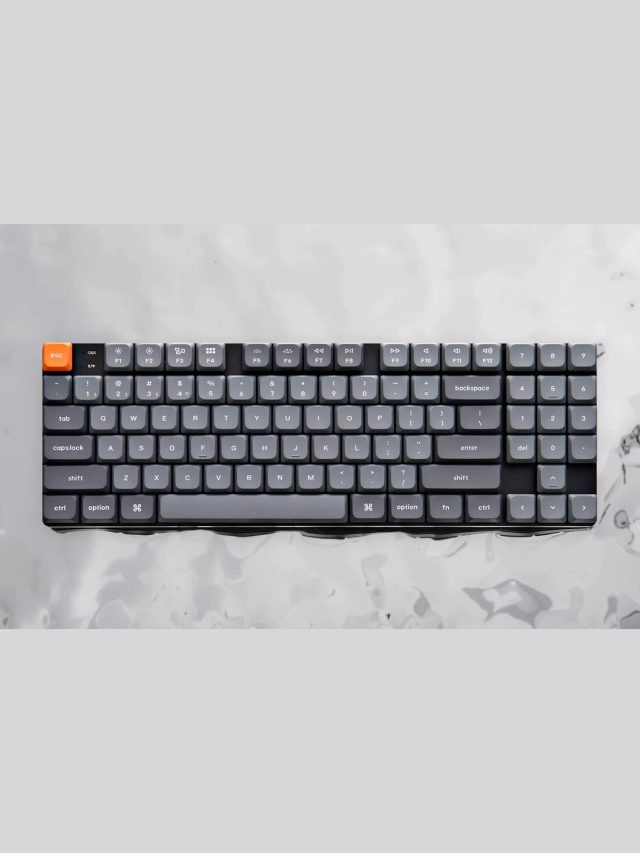 Механическая клавиатура Keychron K13 Max K Pro Red RGB, чёрный — Фото 2