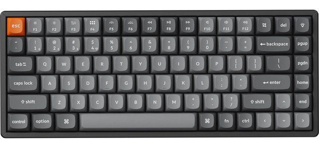 Механическая клавиатура Keychron K2 Max K Super Red RGB, чёрный — Фото 4