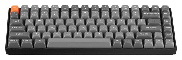 Механическая клавиатура Keychron K2 Max K Super Red RGB, алюминиевая рамка, чёрный