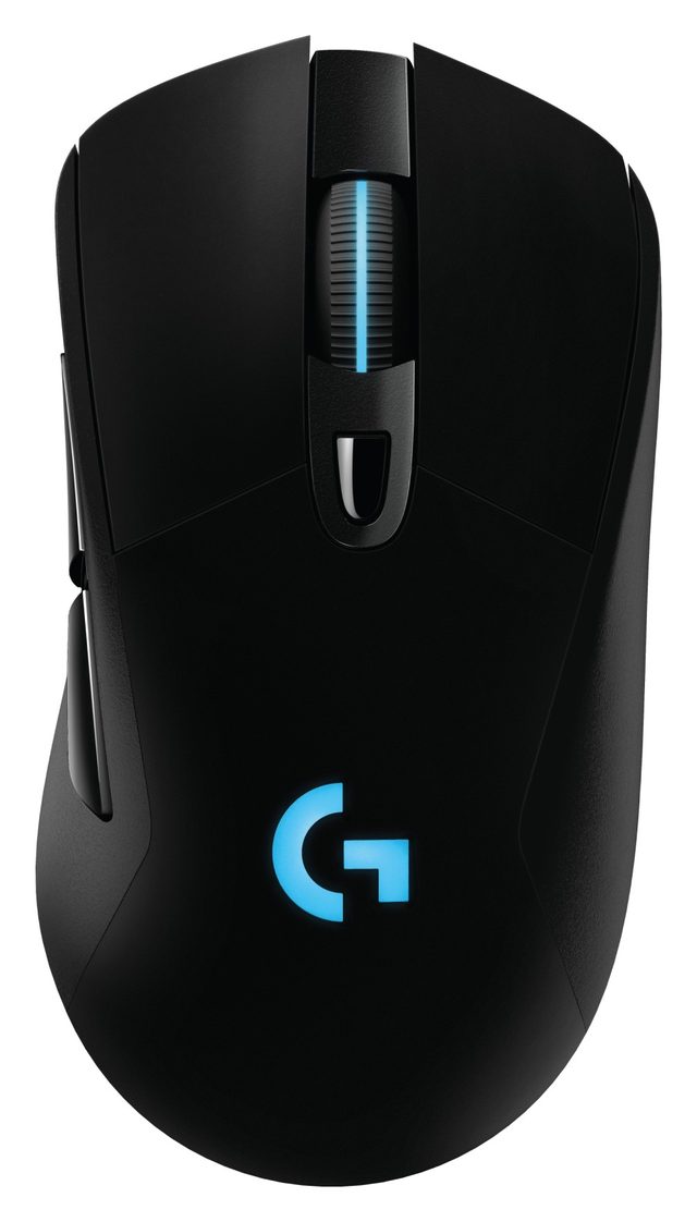 Беспроводная игровая мышь Logitech G703 Lightspeed Hero, чёрный — Фото 2