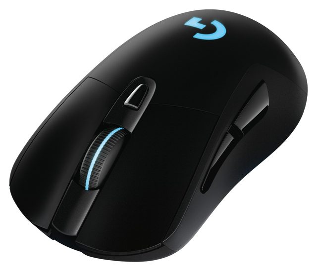 Беспроводная игровая мышь Logitech G703 Lightspeed Hero, чёрный — Фото 4