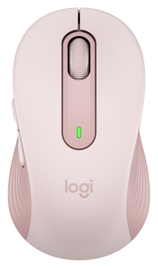 Беспроводная мышь Logitech Signature M650, розовый — Фото 2