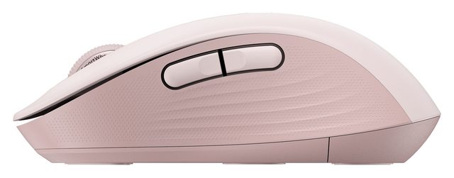 Беспроводная мышь Logitech Signature M650, розовый — Фото 4