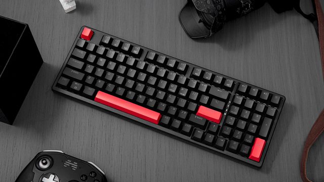 Механическая клавиатура Lemokey X5 Keychron Brown, чёрный — Фото 3
