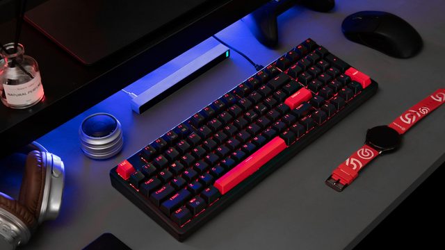 Механическая клавиатура Lemokey X5 Keychron Brown, чёрный — Фото 5