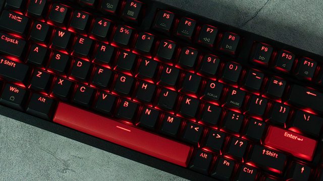 Механическая клавиатура Lemokey X5 Keychron Brown, чёрный — Фото 6