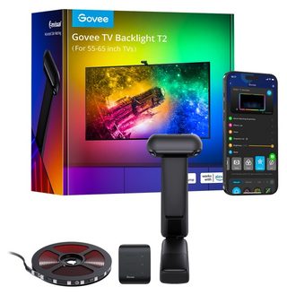 Набор адаптивной подсветки Govee H605C Envisual TV Backlight T2 with Dual Cameras 55-65' RGB Черный(H605C311)