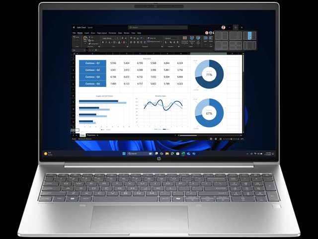 Noutbuk HP ProBook 4 G1i 16 24 GB/1 TB, kumushrang — Surat 4