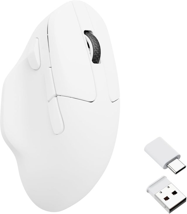 Simsiz sichqoncha Keychron M7, oq — Surat 3