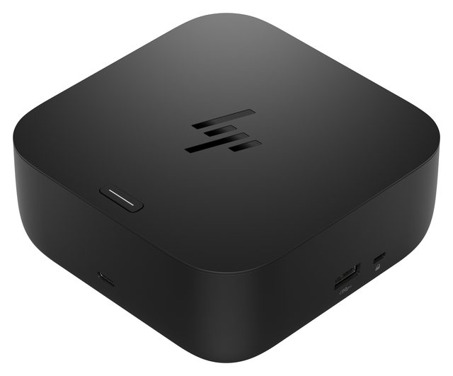 Dok-stansiya HP USB-C 100W G6, qora